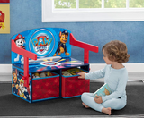 Delta Children Kids Convertible Activity Bench, basic, TB87210PW