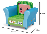 Delta Children Upholstered Chair, Wood CoComelon