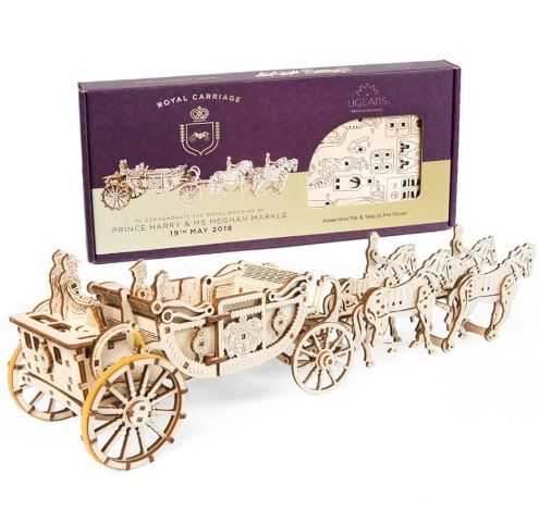 Ugears Royal Carriage Model Main image