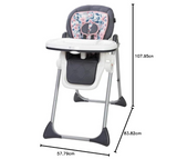 Baby Trend Tot Spot High Chair, Bluebell