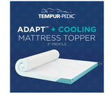 TEMPUR-PEDIC-Adapt + Cooling 3-Inch Twin XL Mattress Topper, Medium Luxury Premium Foam, Washable Cover