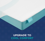 TEMPUR-PEDIC-Adapt + Cooling 3-Inch Twin XL Mattress Topper, Medium Luxury Premium Foam, Washable Cover