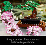 LEGO Bonsai Tree 10281 Building Kit, a Building Project to Focus The Mind with a Beautiful Display Piece to Enjoy, New 2021 (878 Pieces)