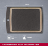 Victorinox 7.4112.3 Allrounder Cutting Board, Medium, Black