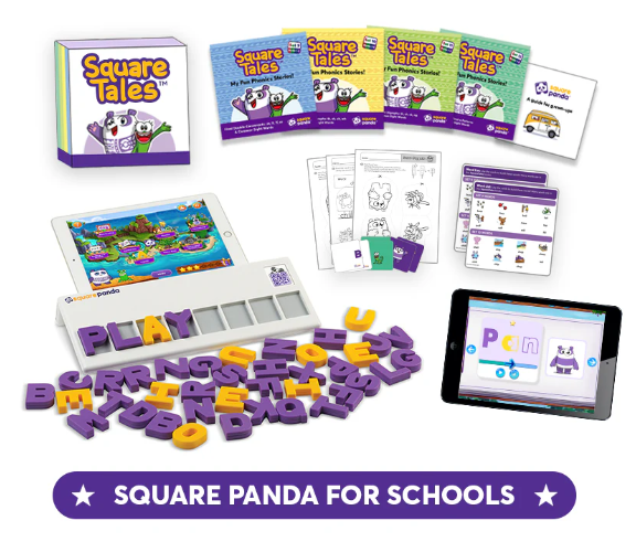 Square Panda SP0042 Learning Phonics System (Home Edition), Education, Medium, Purple Secondary image