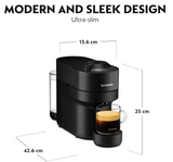 COFFEE MACHINE-BLACK NESPRESSO 849/VERTUO POP