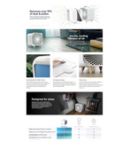 FAN-SQ/WHITE BLUEAIR 68/