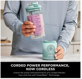 Ninja Blast Max Portable Blender, 650ml, Sea Glass