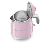 Smeg KLF05PKUK Mini Electric Kettle, 0.8L, Pink