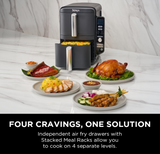 Ninja SL400SM - Double Stack XL Air Fryer, 9.5L