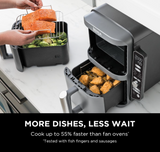 Ninja SL400SM - Double Stack XL Air Fryer, 9.5L