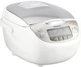 Panasonic SR-CX108SSH - Micro-computer Rice Cooker, 1.0L capacity, White color