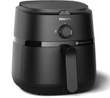 Philips 1000 Series NA120/09 - Airfryer, 4.2L Capacity, 1500W, Healthy Oil-Free Frying, Compact Design, Dishwasher-Safe Parts, Black Finish