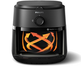 Philips 1000 Series NA120/09 - Airfryer, 4.2L Capacity, 1500W, Healthy Oil-Free Frying, Compact Design, Dishwasher-Safe Parts, Black Finish