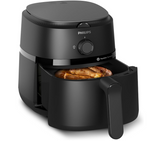 Philips 1000 Series NA120/09 - Airfryer, 4.2L Capacity, 1500W, Healthy Oil-Free Frying, Compact Design, Dishwasher-Safe Parts, Black Finish