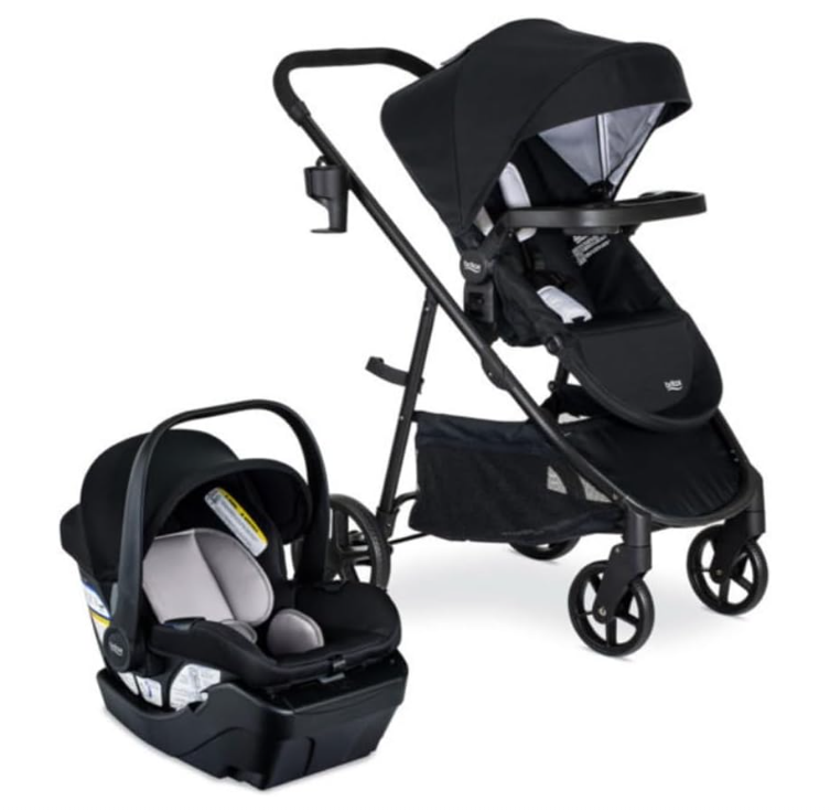 Britax Willow Brook Travel System, Onyx Glacier Main image