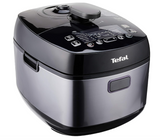 Tefal Home Chef Smart Pro Multicooker CY625 - Electric Pressure + Multicooker, 19 programs, 3 special functions, 4.8L Capacity, Ideal for 4 people, Keep Warm Function, Black