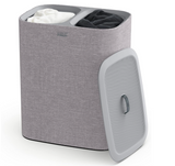 Joseph Joseph 50003 Tota Laundry Separation Basket, 90L, Grey