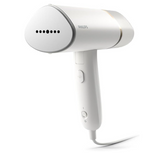 Philips 3000 Series STH3020/16 - Handheld Steamer, Compact and Foldable, 1000W Power, Up to 20g/min Steam, Metal Steam Plate, Ready in 30 Seconds, Safe for All Fabrics, No Ironing Board Needed, White