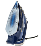 Tefal Smart Protect Plus FV6872- Steam Iron, 2800W, 260g/min Boost Shot, 45g/min Continuous Output, Made in France, Durilium Airglide, Anti-Scale Setting, Dress Blue/Premium Silver