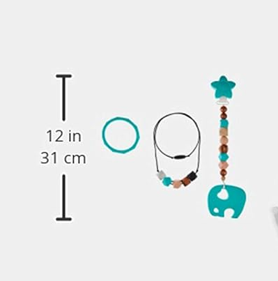 Ariel Necklance (Copper) Mum and Bub Gift Set - Turquoise Bangle (Pack of 3)