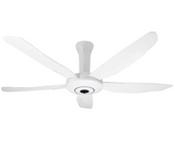 KDK Z60WS Ultra-Luxe Ceiling Fan with Remote, White