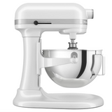 KitchenAid 5KSM55 - Premium Bowl-Lift Stand Mixer with Bowl XL, 5.2L, White