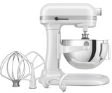 KitchenAid 5KSM55 - Premium Bowl-Lift Stand Mixer with Bowl XL, 5.2L, White