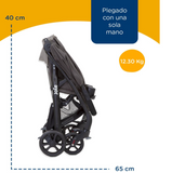 Joie Muze LX Travel System, Dark Pewter