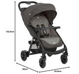 Joie Muze LX Travel System, Dark Pewter