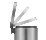 EKO Luna Stainless Steel Step Bin, 20Liter