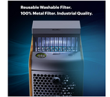 KODAK INFINIO AP550 Multi-Stage Air Purifier, washable filter, captures allergens, smoke, & dust. Kills germs, bacteria, & viruses - Local Unit, White, (AP5500UK)