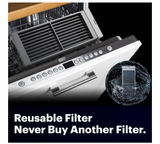 KODAK INFINIO AP550 Multi-Stage Air Purifier, washable filter, captures allergens, smoke, & dust. Kills germs, bacteria, & viruses - Local Unit, White, (AP5500UK)