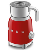 Smeg MFF01RDUK Milk Frother, Red