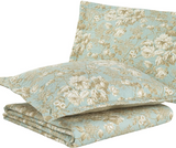 Laura Ashley Brompton Collection Quilt Set-100% Cotton, Reversible, All Season Bedding, Includes Matching Sham