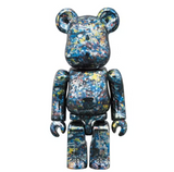 Bearbrick Jackson Pollock Studio 100% & 400% Set