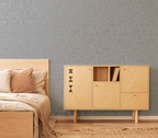 Graham & Brown 106401 Milan Texture Rose Gold and Grey Wallpaper, 1000cm length x 52cm Wide