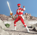 Super7 ULTIMATES! Mighty Morphin Power Rangers Red Ranger - 7" Power Rangers Action Figure with Accessories Classic TV Show Collectibles