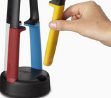 Joseph Joseph 10542 Elevate Slim Utensil Set with Ultra-Compact Storage Stand (4 Pieces)