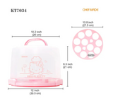 Chefmade Hello Kitty Polypropylene Cake Carrier Dia 30.5Xh21Cm