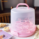 Chefmade Hello Kitty Polypropylene Cake Carrier Dia 30.5Xh21Cm