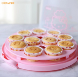 Chefmade Hello Kitty Polypropylene Cake Carrier Dia 30.5Xh21Cm