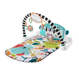 Fisher-Price Glow And Grow Kick & Play Piano Gym Baby Playmat With Musical Learning Toy