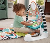 Fisher-Price Glow And Grow Kick & Play Piano Gym Baby Playmat With Musical Learning Toy