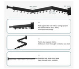 Wall Mounted Clothes Hanger Rack, Retractable Clothes Drying Rack,Space-Saver, Laundry Drying Rack,Collapsible, for Laundry,Balcony, Mudroom, Bedroom,Dark Grey Color,sh-02