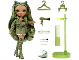 Rainbow High Olivia- Camo Green Fashion Doll. Fashionable Outfit & 10+ Colorful Play Accessories. Great Gift for Kids 4-12 Years Old and Collectors.