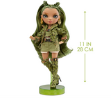 Rainbow High Olivia- Camo Green Fashion Doll. Fashionable Outfit & 10+ Colorful Play Accessories. Great Gift for Kids 4-12 Years Old and Collectors.