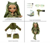 Rainbow High Olivia- Camo Green Fashion Doll. Fashionable Outfit & 10+ Colorful Play Accessories. Great Gift for Kids 4-12 Years Old and Collectors.