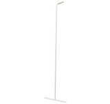 Yamazaki Home Leaning Slim Hanger, Space Saving | Steel | Coat Rack, One Size, White