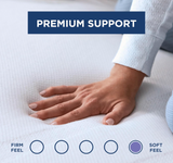 Tempur-Pedic TEMPUR Supreme 3-Inch Mattress Topper, Medium Firm, California King, White